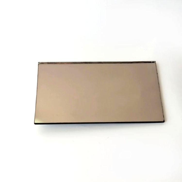 Blue Brown Color Mirror Coating Glass Material