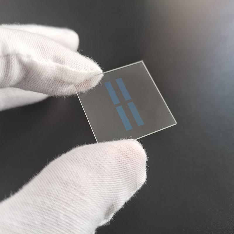 Customized 0.2-3mm Heat Resistant Coated Conductive ito Glass For Laboratory