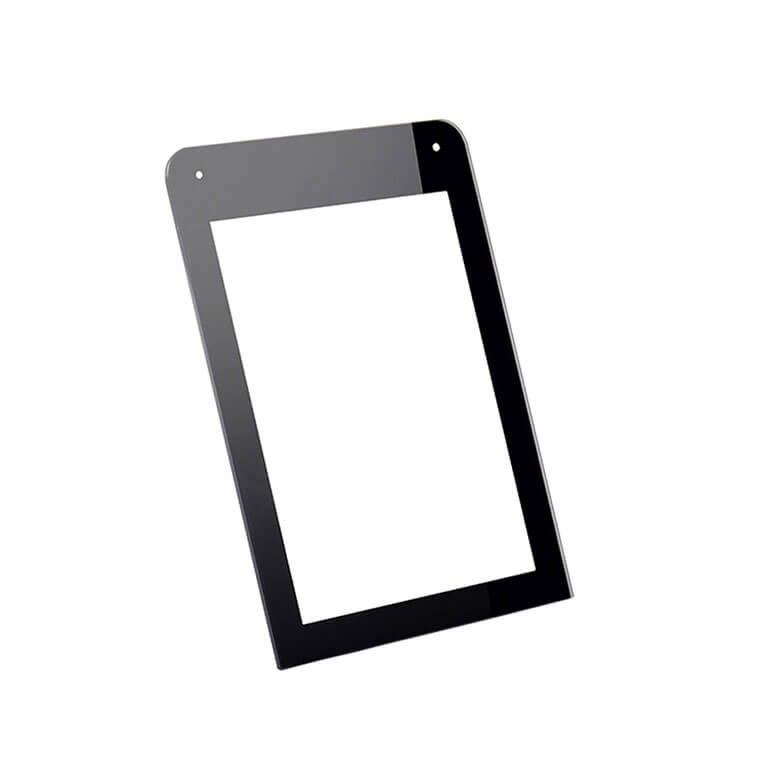 Custom  0.8/1.0/1.1mm  Tempered Glass with Silkscreen Printed Glass Gorilla Glass for Touch Panel