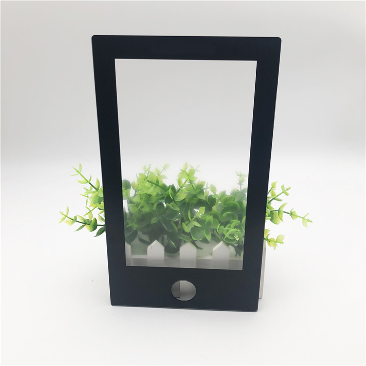 Touch Panel protection Cover Anti Glare Glass with Color Silk Screen Printed