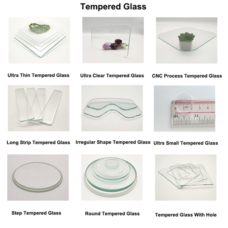0.5mm 0.7mm 1mm 2mm 3mm Ultra Thin Good Price Oem Wholesale Custom Premium Tempered Silk Screen Printing Glass Panel