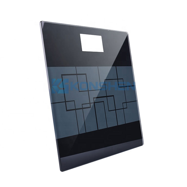 Bathroom Scale Physical Tempered Glass Panel