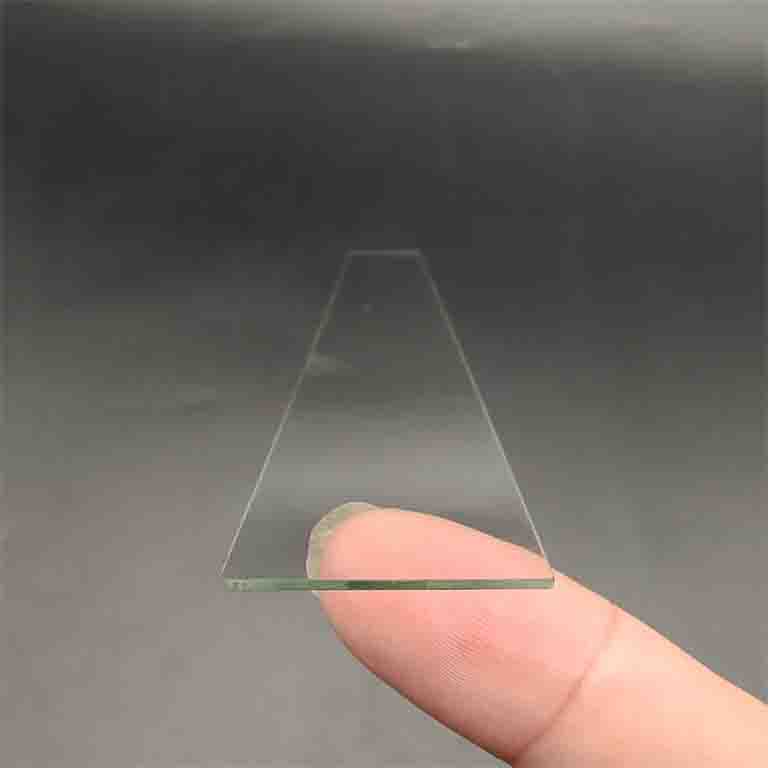 Factory custom safety edge 1mm tempered glass