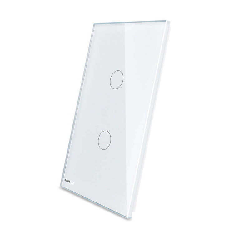 Custom Wall Socket Glass Switch Panel Light Switch Glass Electrical Touch Switch Toughened Glass Panel