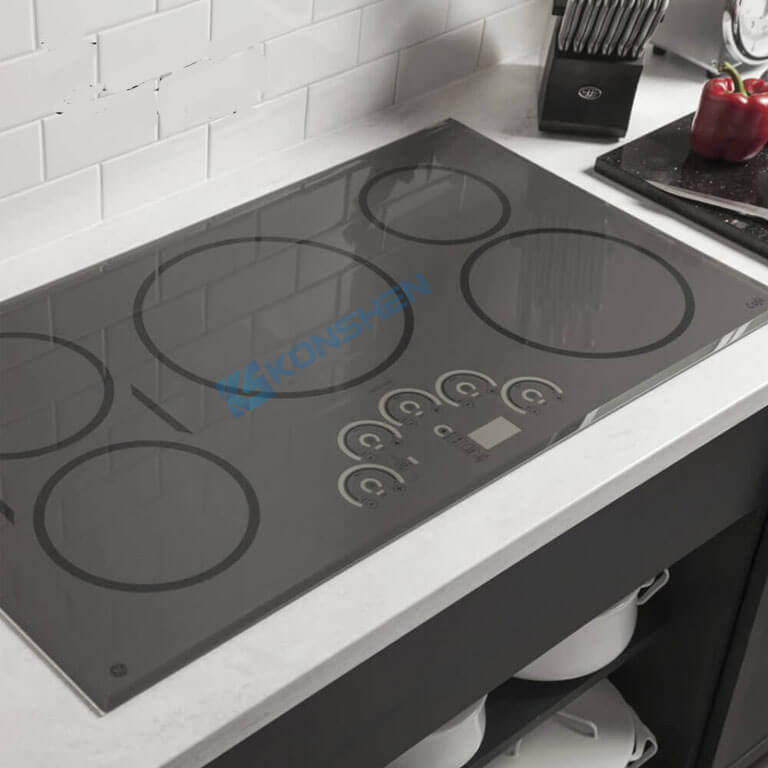 Infrared Cooktop 8mm Thickness Tempered Glass Top For Induction Cooker