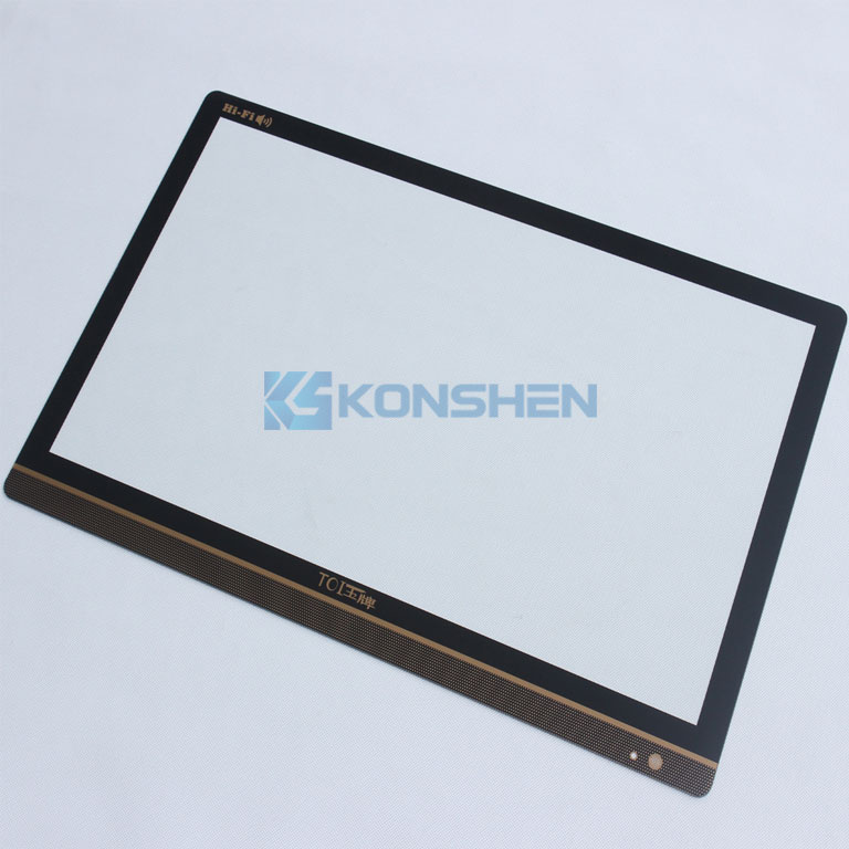 1.1mm Touch Tempered Glass Panel For Hi-Fi Display