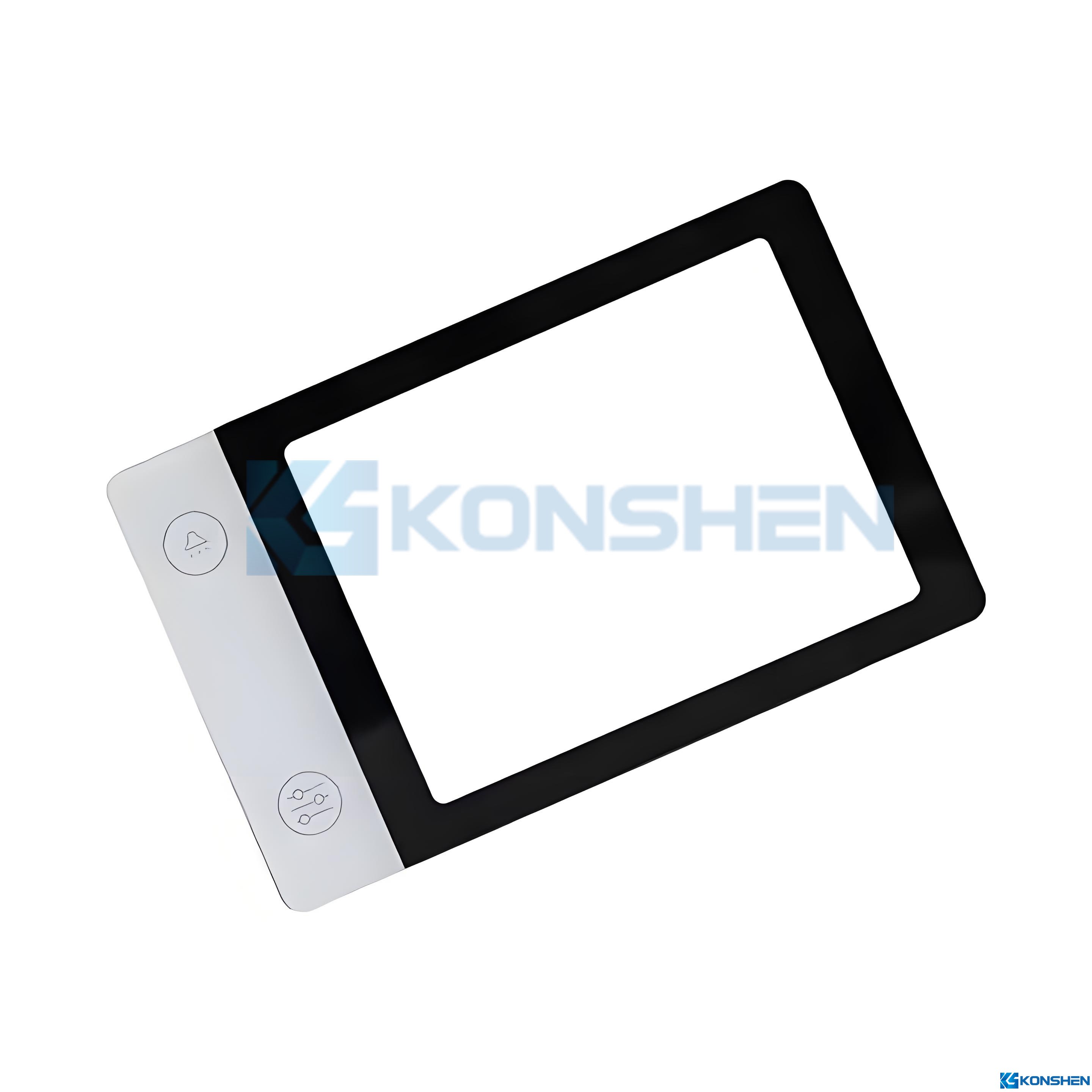 OEM 2mm Physically Tempered Glass Panel for Electronic Touchpad Devices