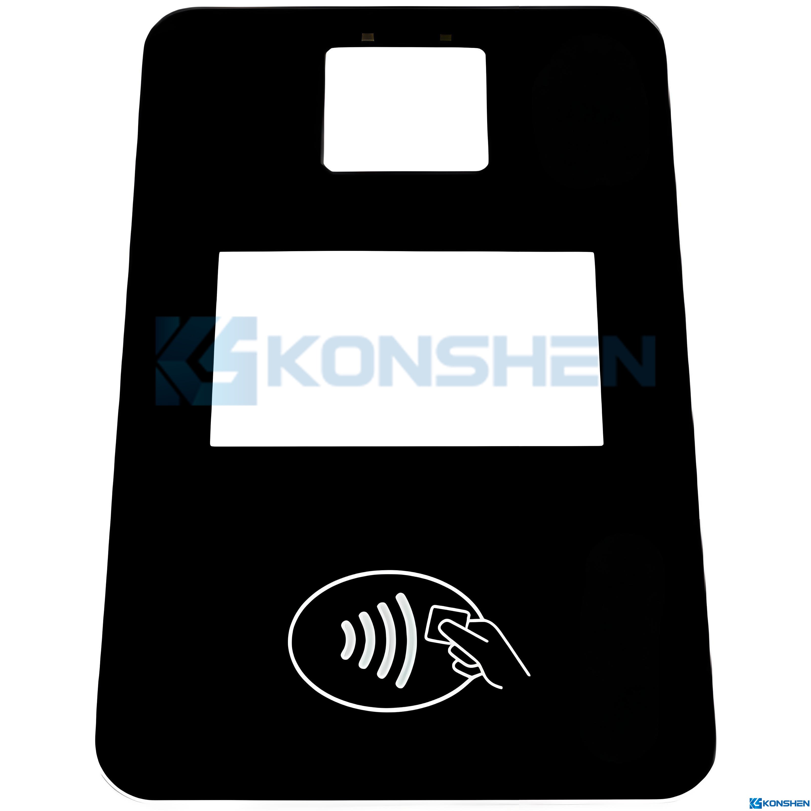 OEM 2mm upscale toughened display cover glass for smart touch device