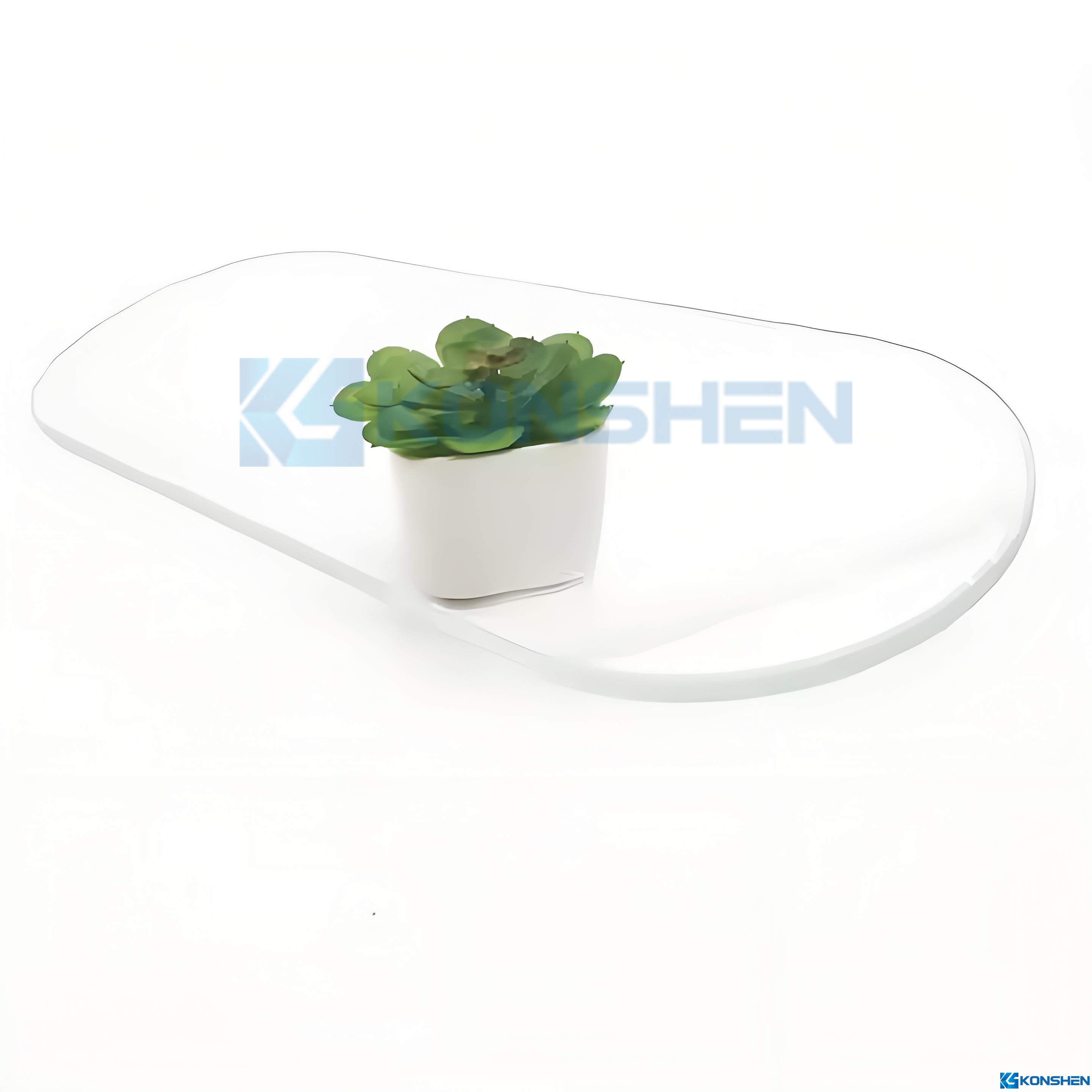 Wholesale 3.85mm Ultra Clear Tempered Glass Cover for LED Lighting