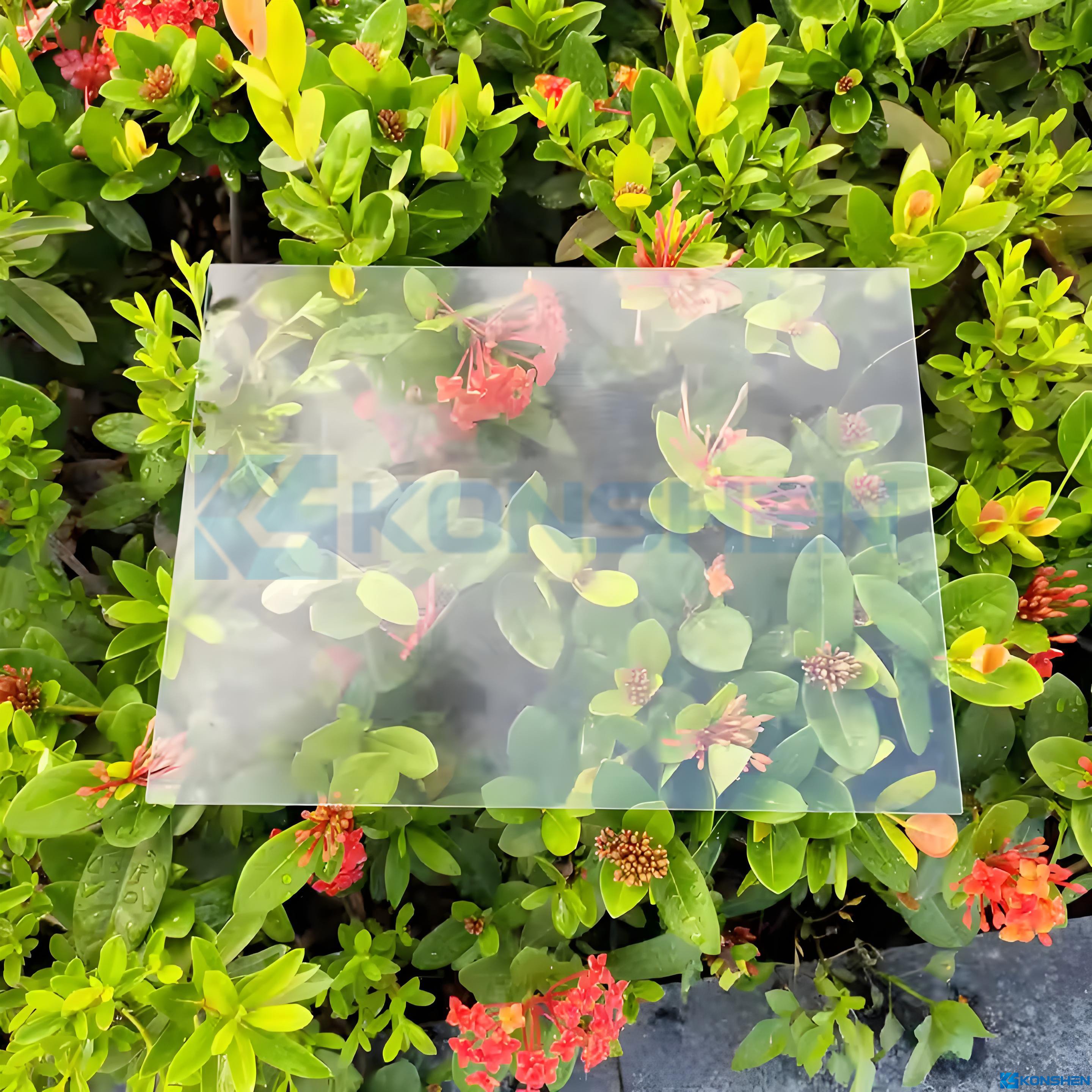 3.2mm Ultra Clear Anti-Glare Cover Glass with Matte Edge and R-Corner Design