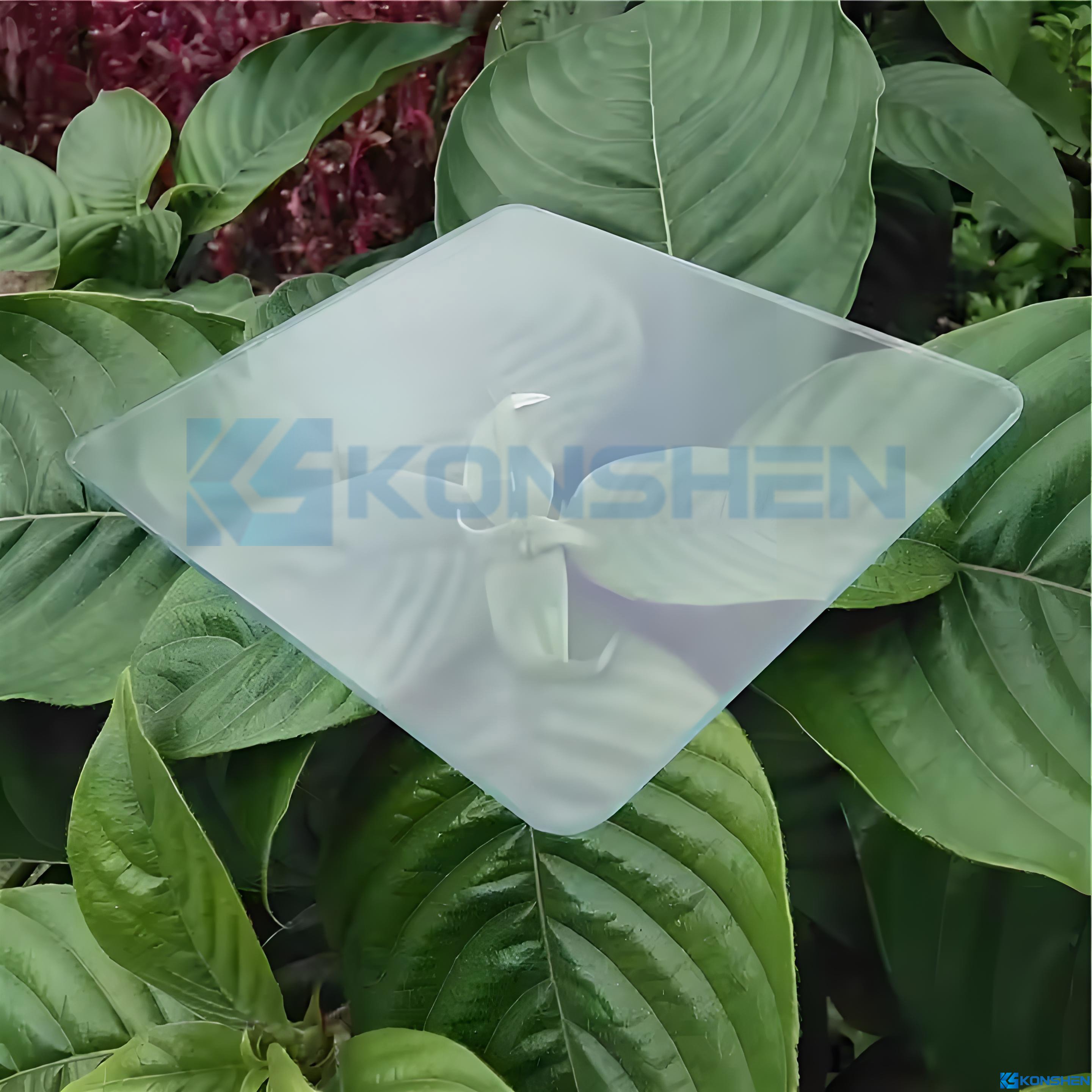 3.2mm Ultra Clear Anti-Glare Cover Glass with Matte Edge and R-Corner Design