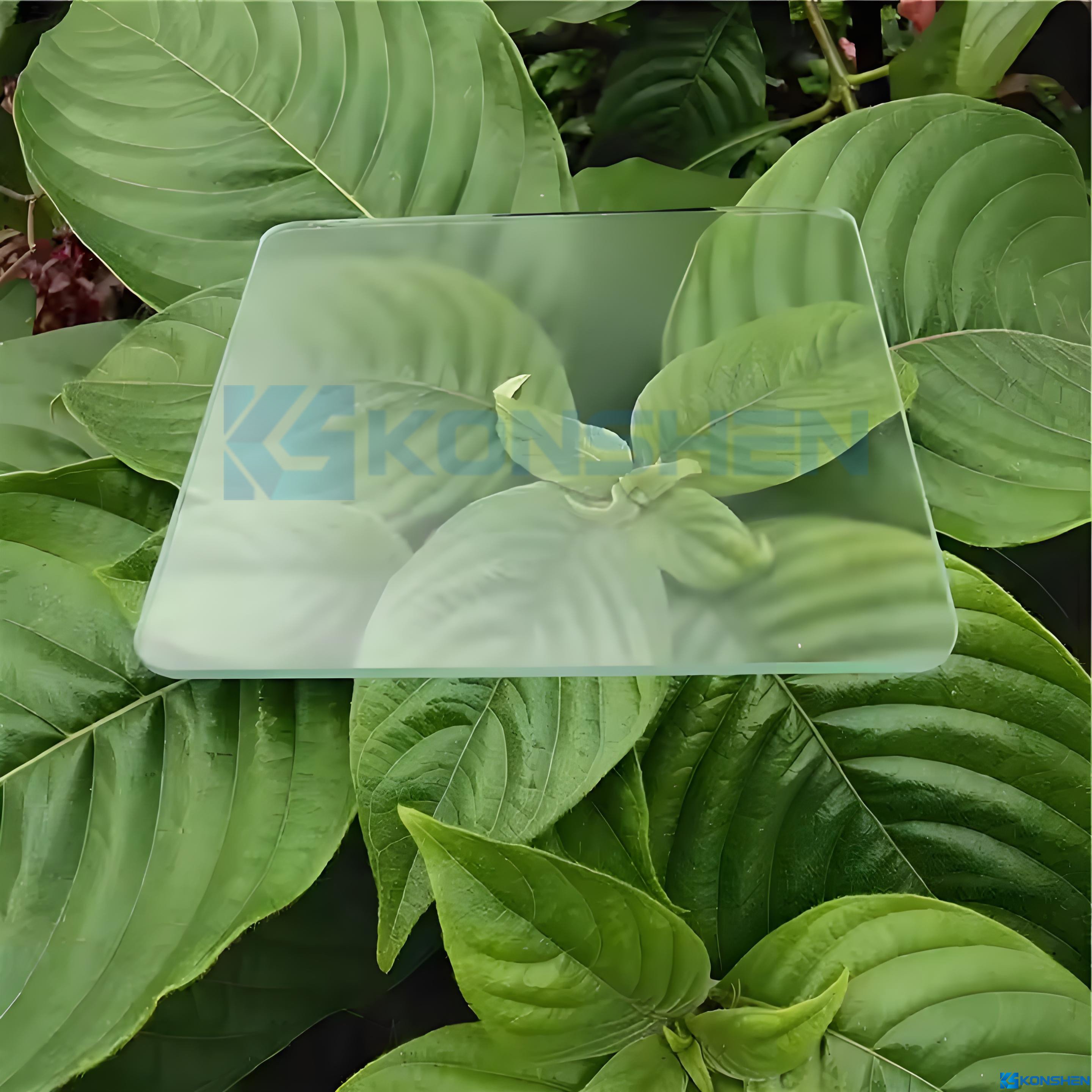 3.2mm Ultra Clear Anti-Glare Cover Glass with Matte Edge and R-Corner Design