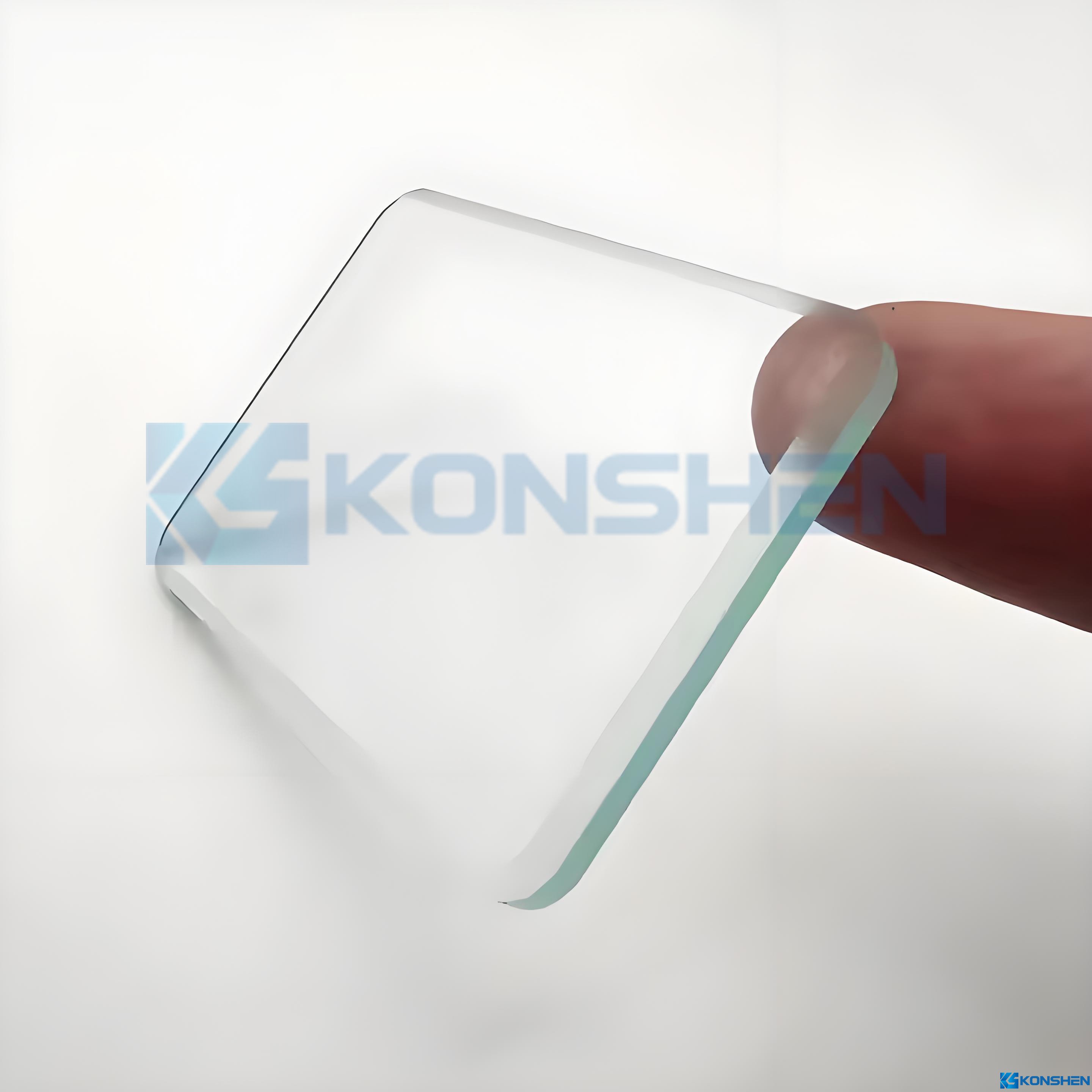 Customized 6mm IK09 Ultra Clear Tempered Glass with Chamfered Edges