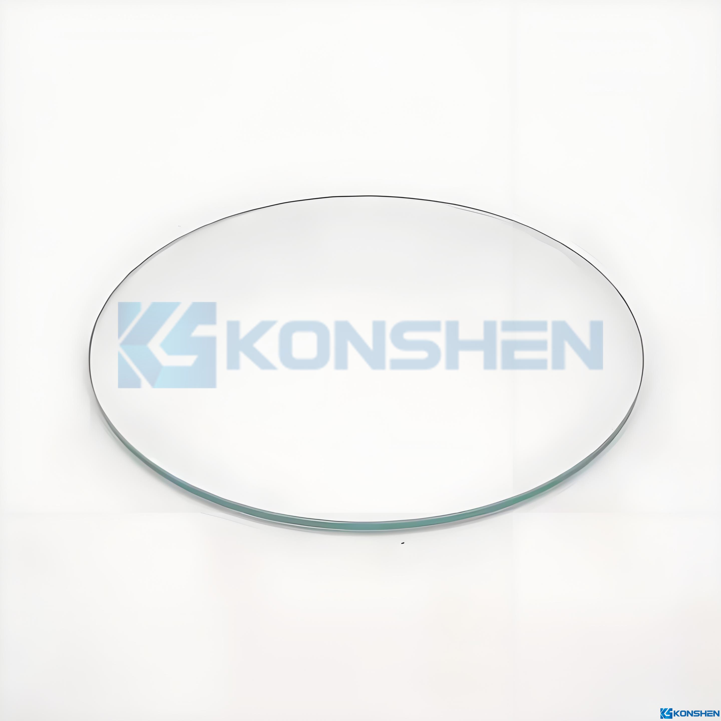 High-Precision 2mm Round Ultra-Clear Tempered Soda Lime Glass