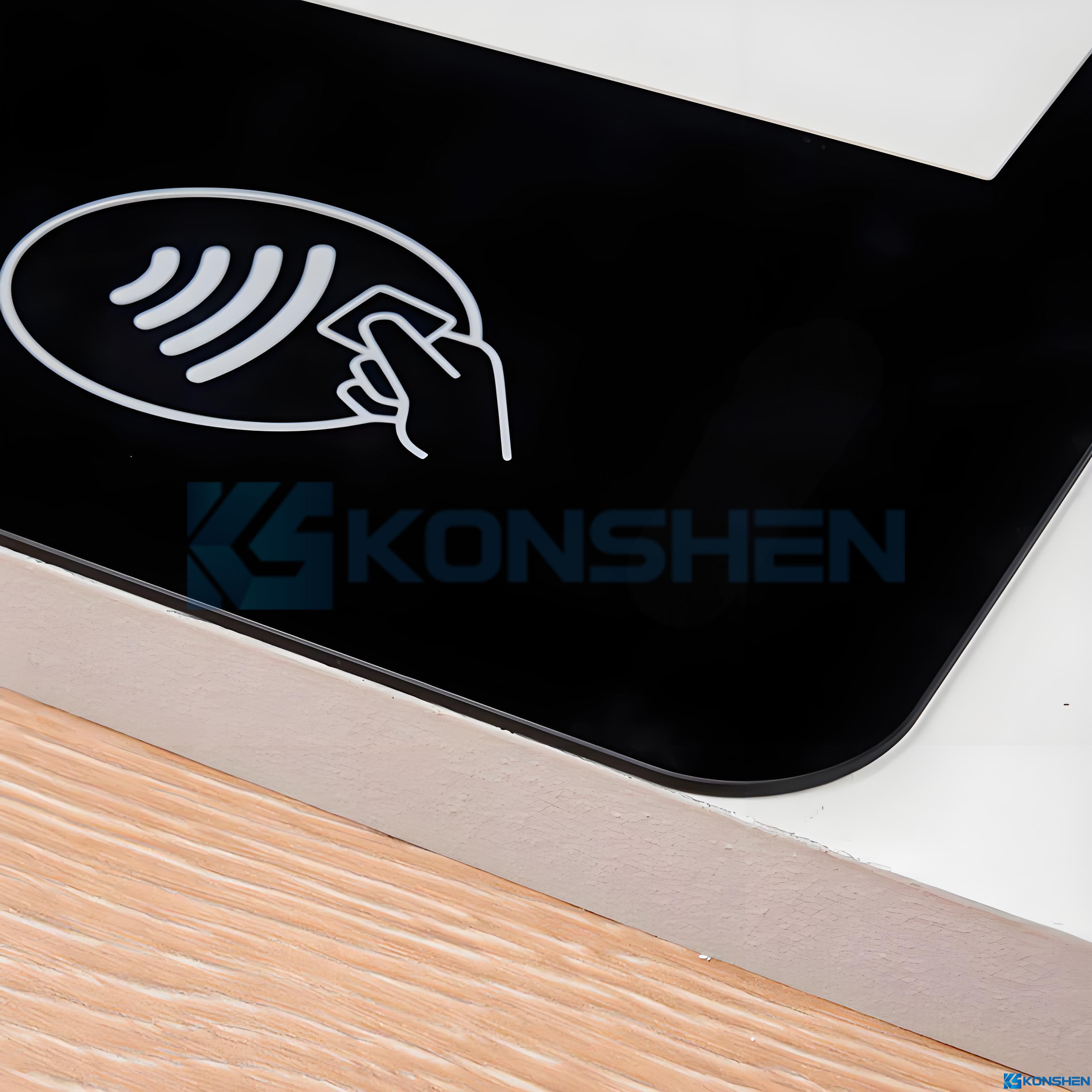OEM 2mm upscale toughened display cover glass for smart touch device