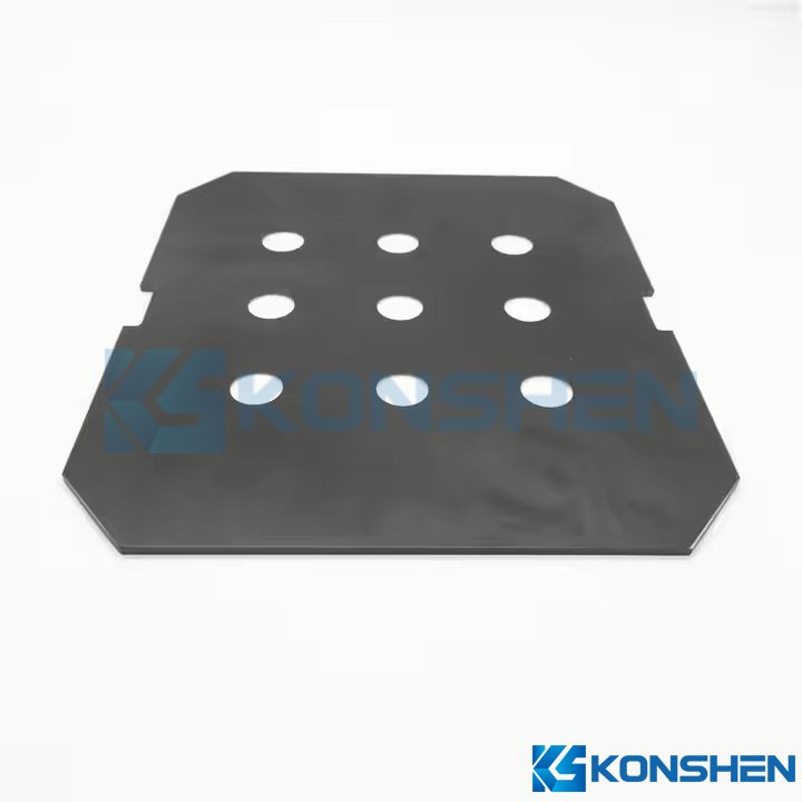 Custom 2mm Irregular Ultra Clear Tempered Lighting Cover Glass with Ceramic screen printing