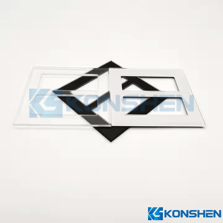 2mm Physical Tempered  Socket Light Switch Panel Glass with Silkscreen Printing