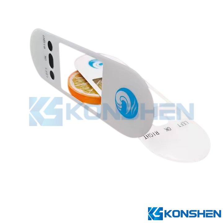Custom 1.1mm Silk Screen Printed Tempered Glass Elevator Control Panel Cover Glass