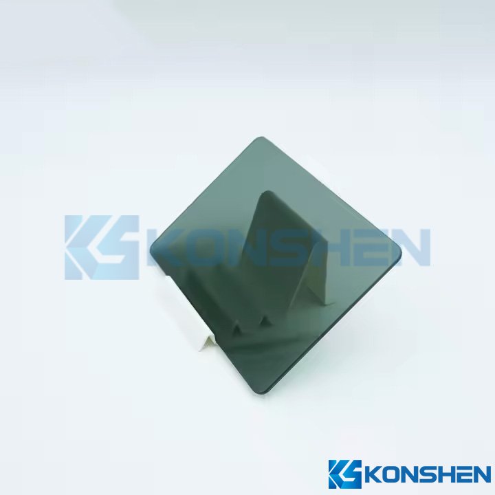 Custom 3mm PG20 20% transmittance black tempered cover glass panel