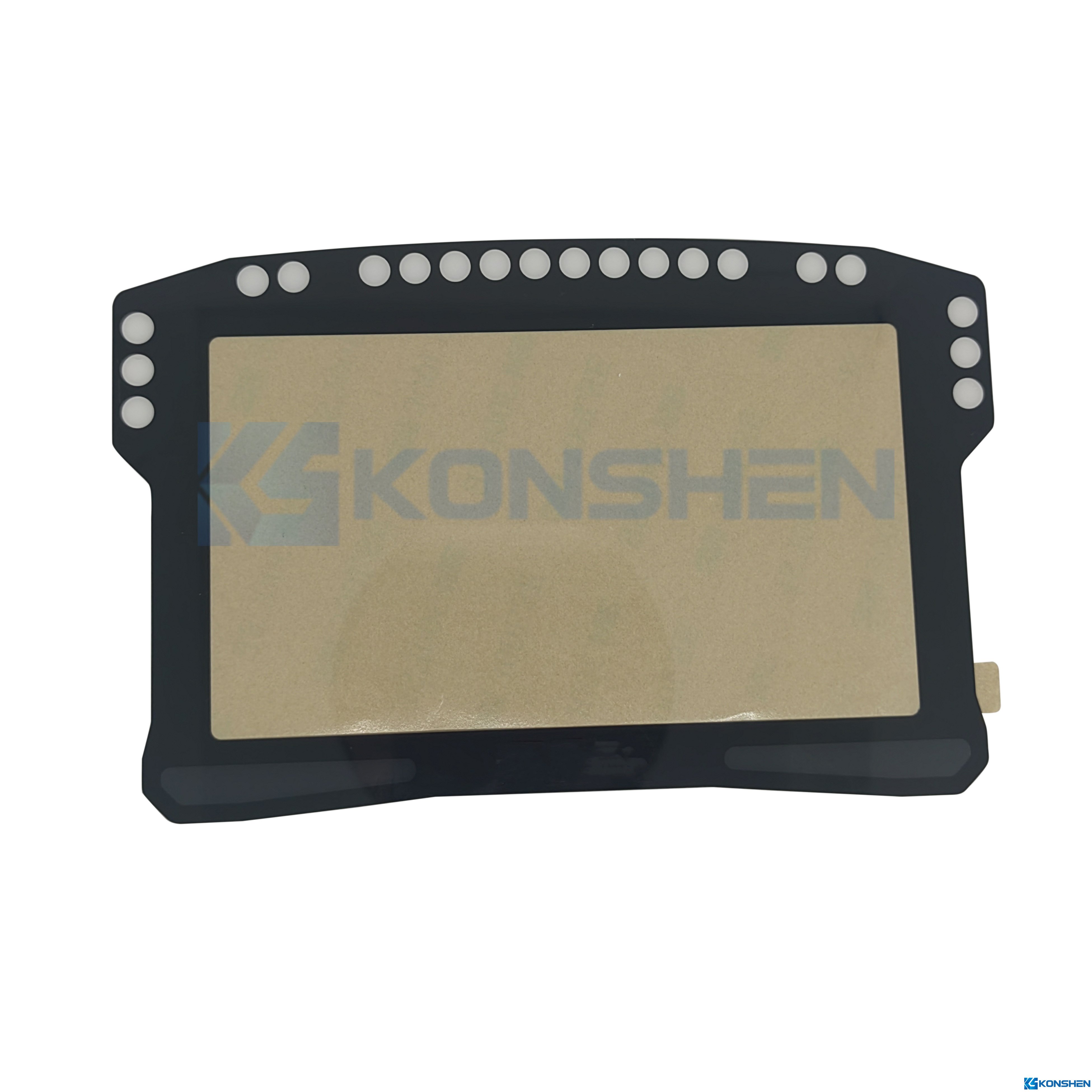 Custom 0.33mm Ultra Thin Chemically Strengthened Cover Glass Panel