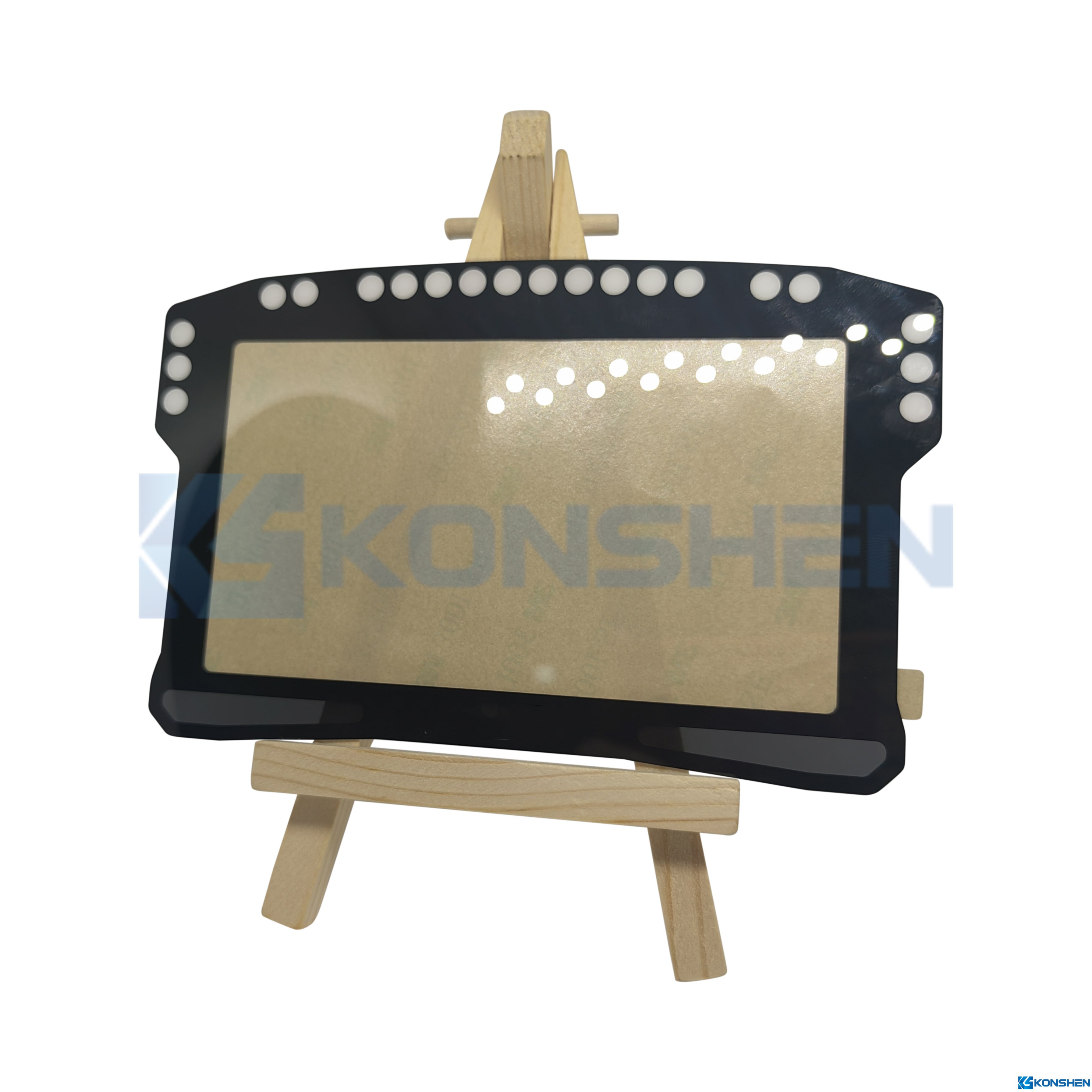 Custom 0.33mm Ultra Thin Chemically Strengthened Cover Glass Panel