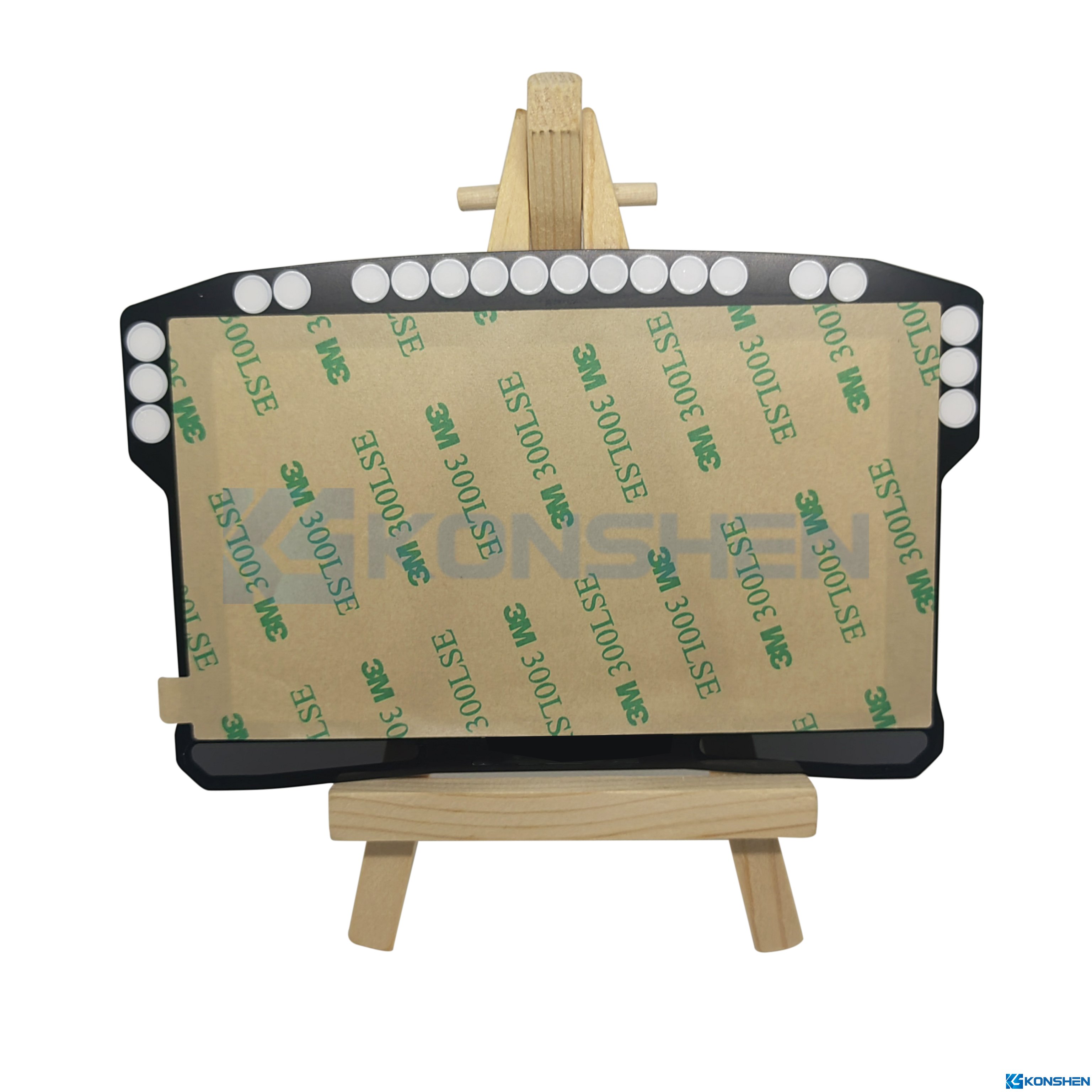 Custom 0.33mm Ultra Thin Chemically Strengthened Cover Glass Panel