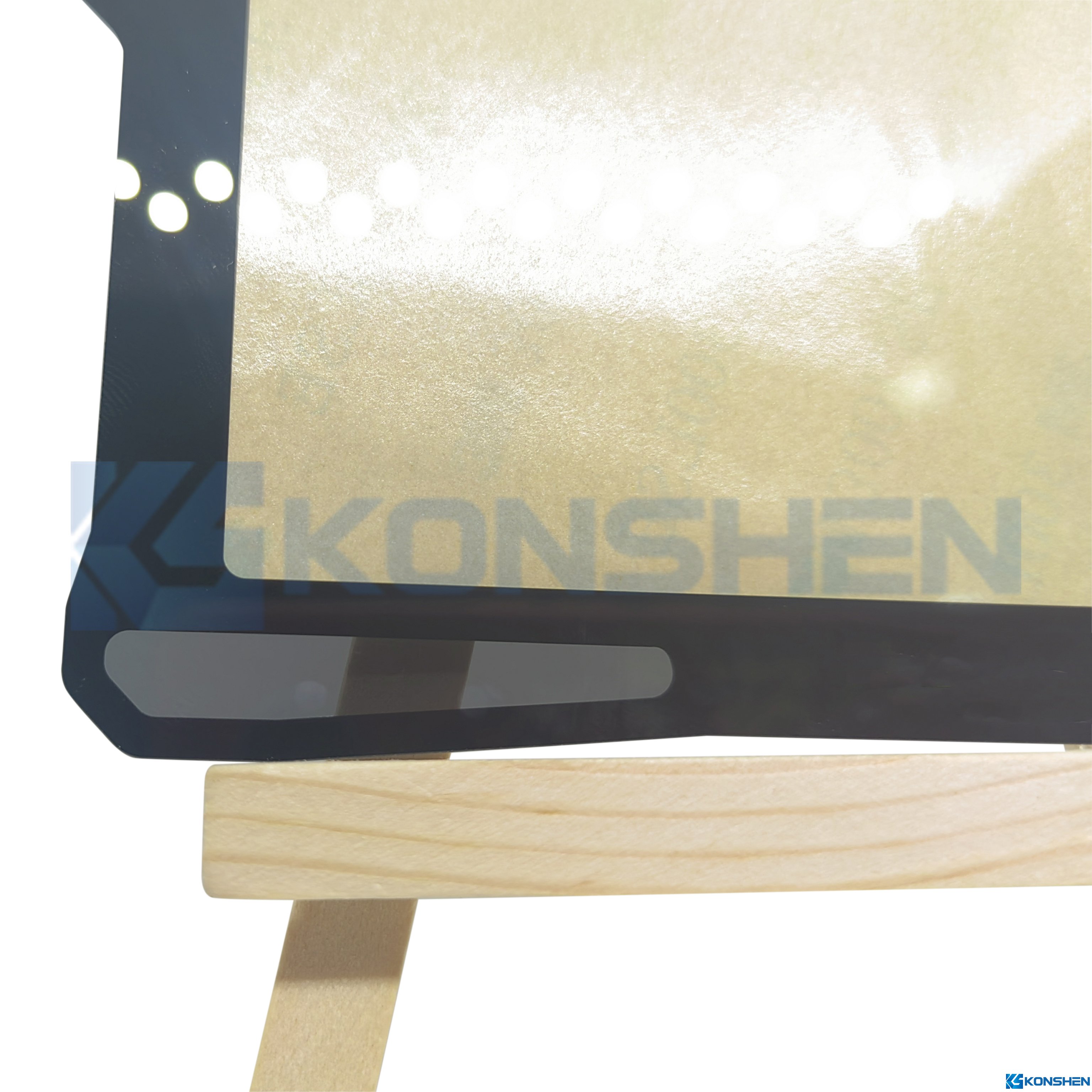 Custom 0.33mm Ultra Thin Chemically Strengthened Cover Glass Panel