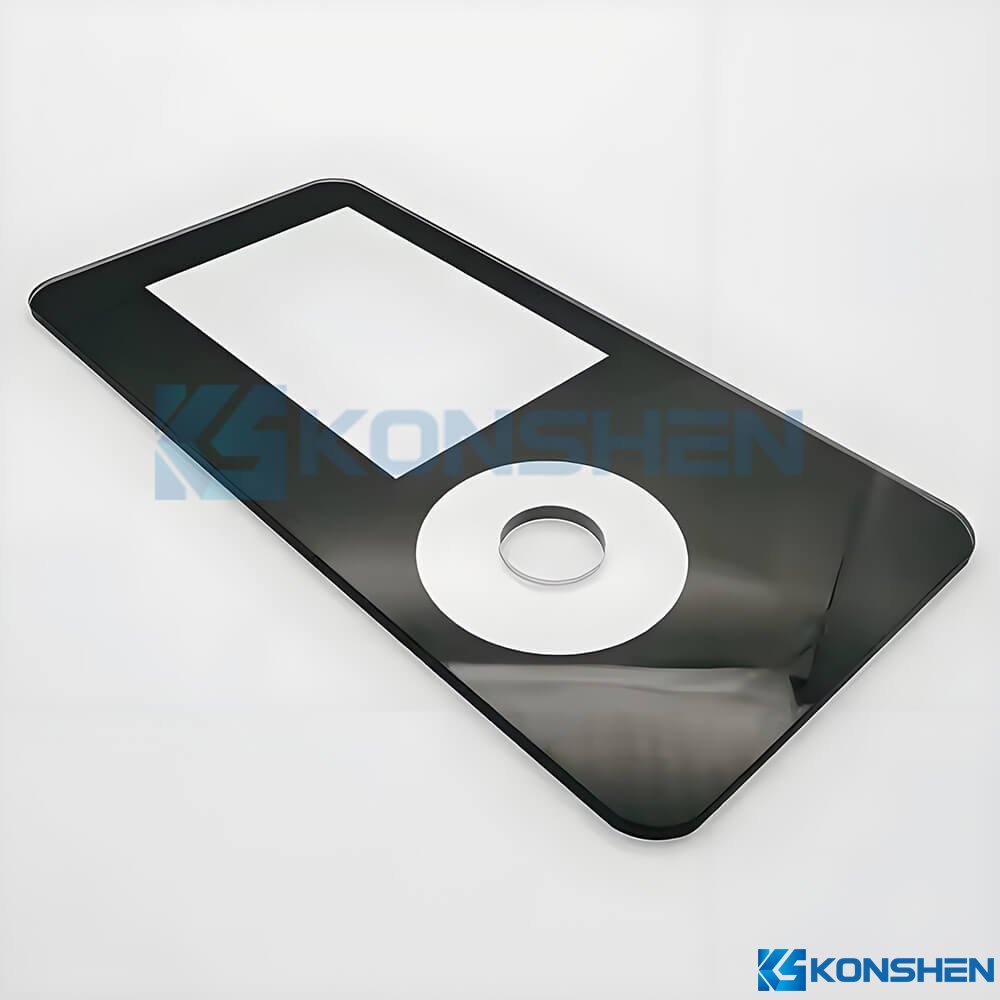 Customized High Precision 3mm AF Coated Tempered Ultra Clear Cover Glass with Through-Hole