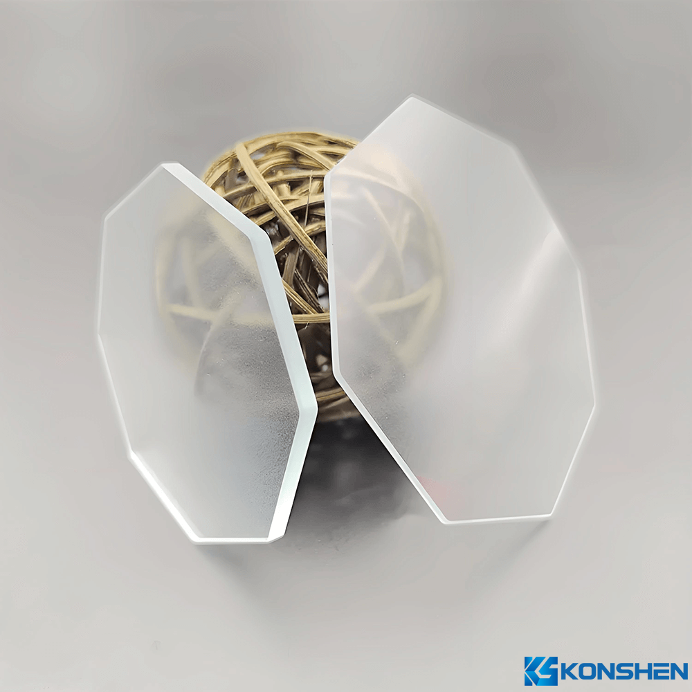 Customized Tempered Etched AG Coated Frosted Ultra Clear Glass