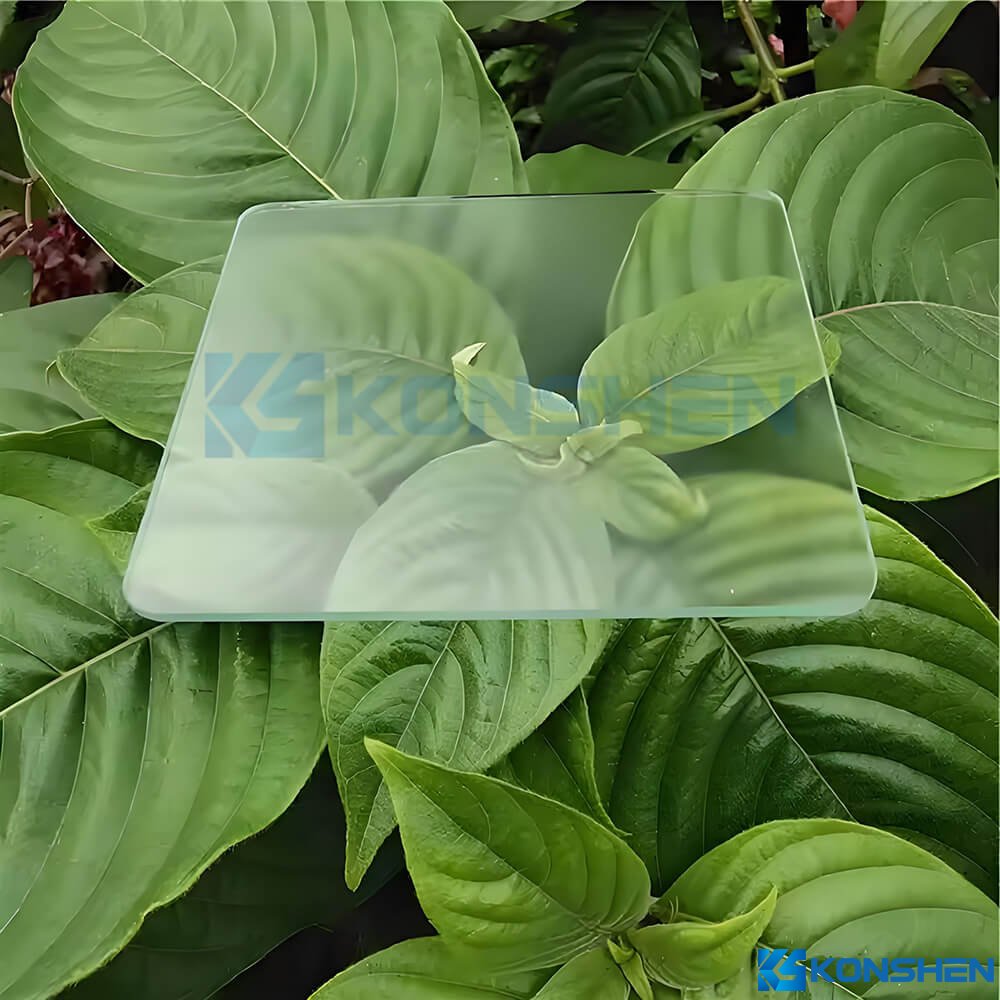 3.2mm Ultra Clear Anti-Glare Cover Glass with Matte Edge and R-Corner Design
