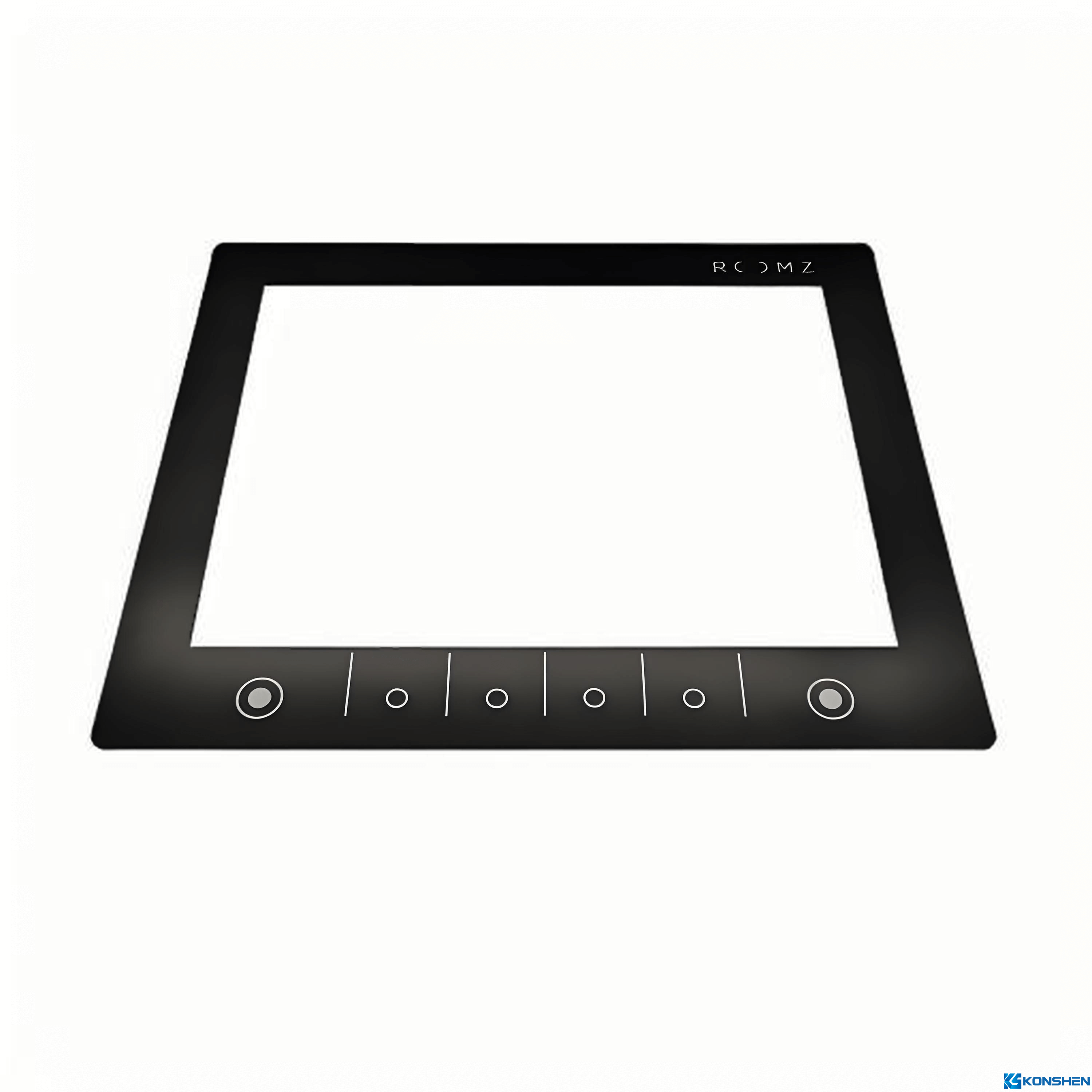 Customized Tempered Ultra-Clear Spraying AG Glass for Display Covers with Scratch and Glare Resistance