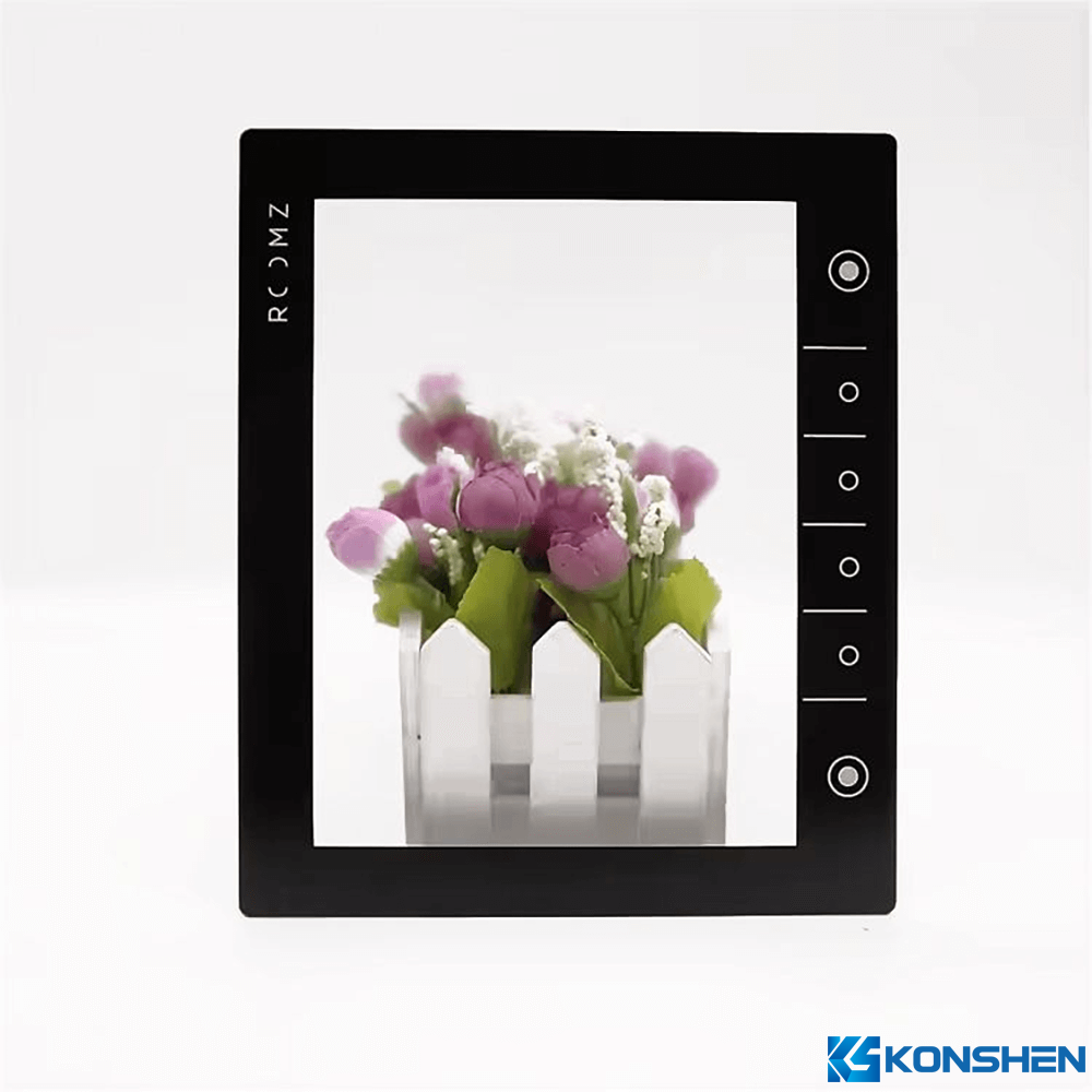 Customized Tempered Ultra-Clear Spraying AG Glass for Display Covers with Scratch and Glare Resistance