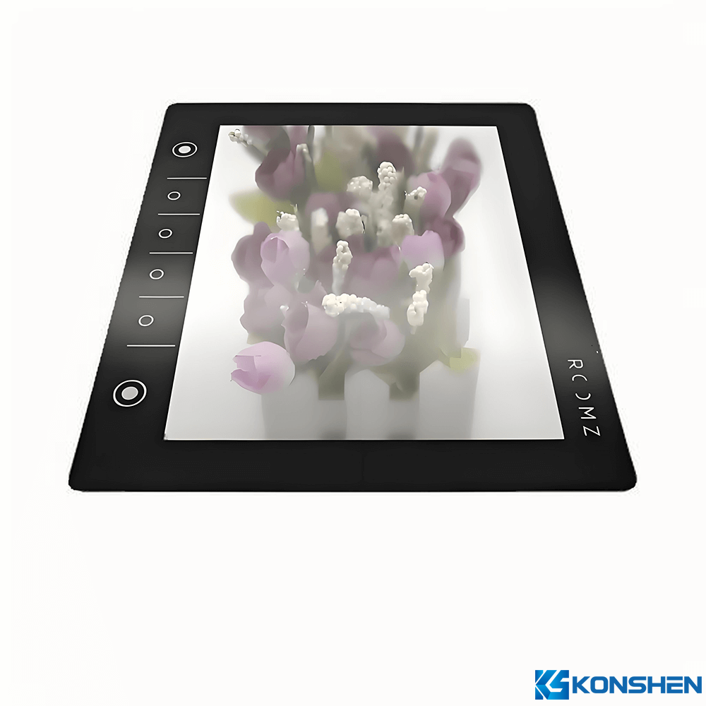 Customized Tempered Ultra-Clear Spraying AG Glass for Display Covers with Scratch and Glare Resistance