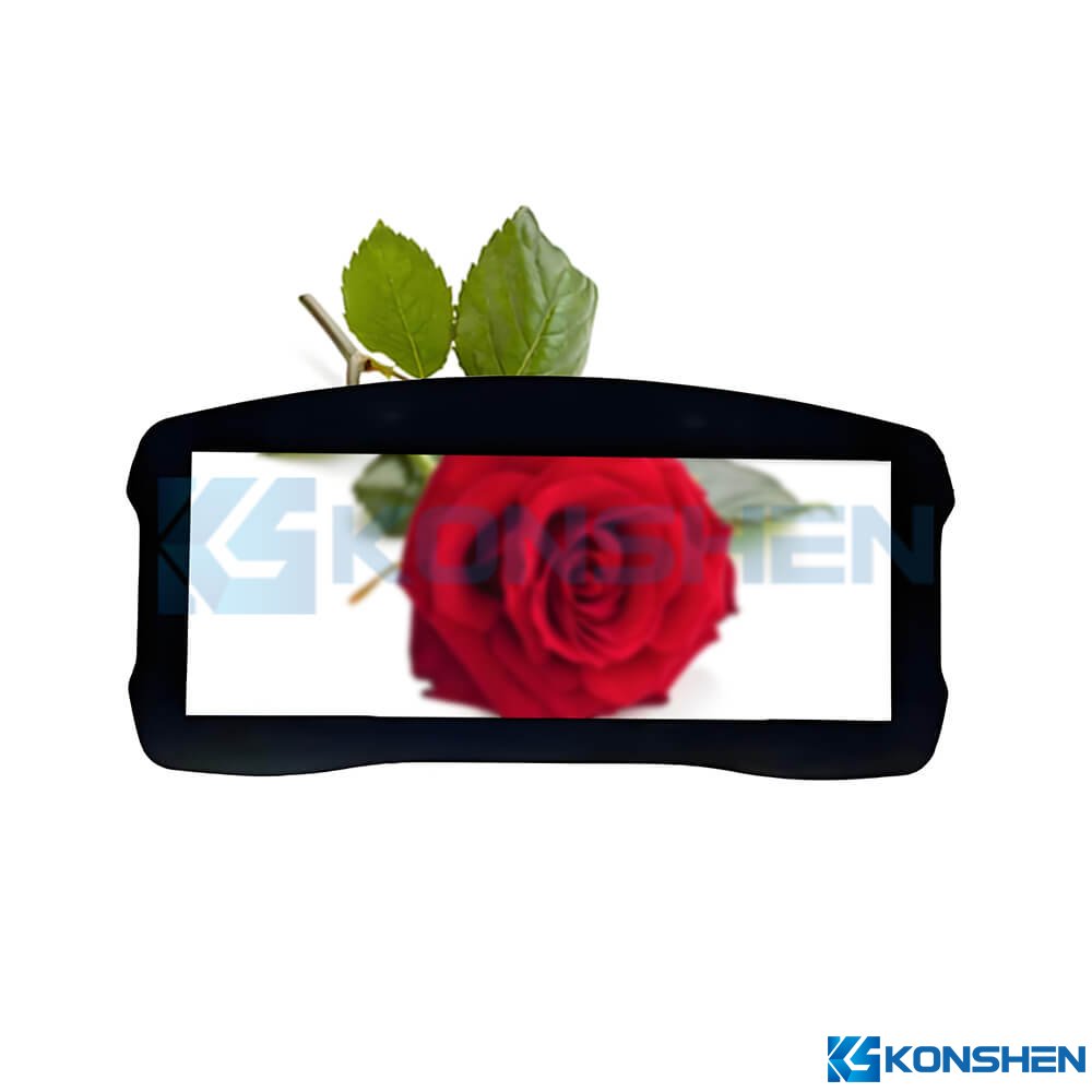 2mm Anti-Glare Automotive Glass Cover Panel for Vehicle Displays