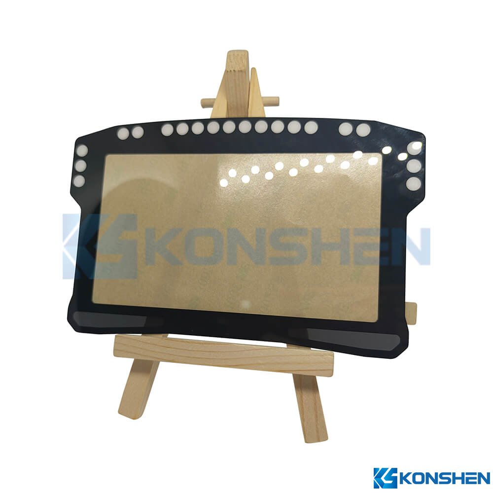 Custom 0.33mm Ultra Thin Chemically Strengthened Cover Glass Panel