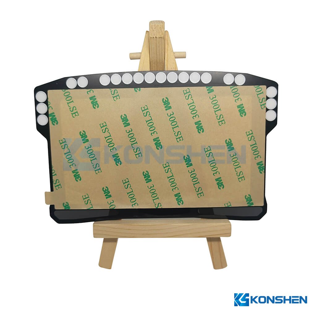 Custom 0.33mm Ultra Thin Chemically Strengthened Cover Glass Panel