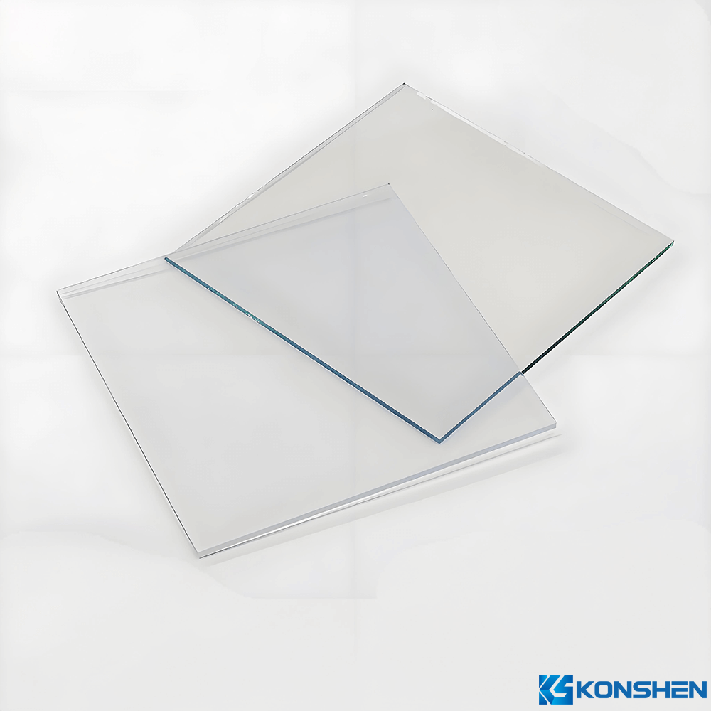 Chemical Strengthened 1.1mm Ultra Thin 10ohm/sqm FTO Conductive Coating Tempered Glass