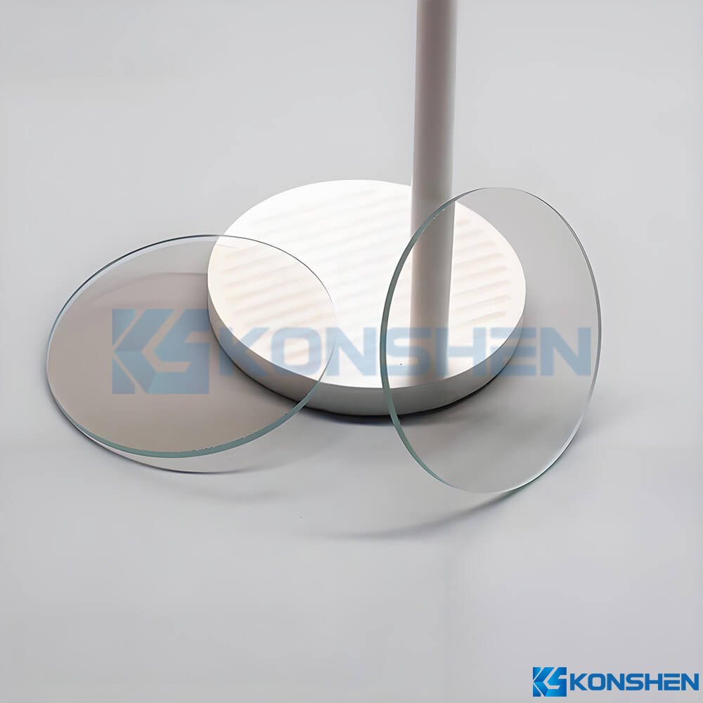 2.2mm Conductive ITO Glass Panel | Ultra-Clear Tempered Glass with 7Ω/sq Resistance