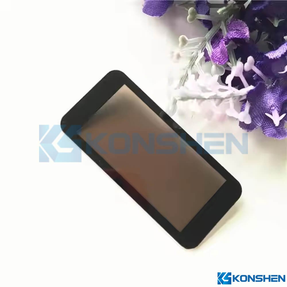 OEM 0.33mm Ultra Thin Diplay Cover Glass Panel with Semi Transparent Printing