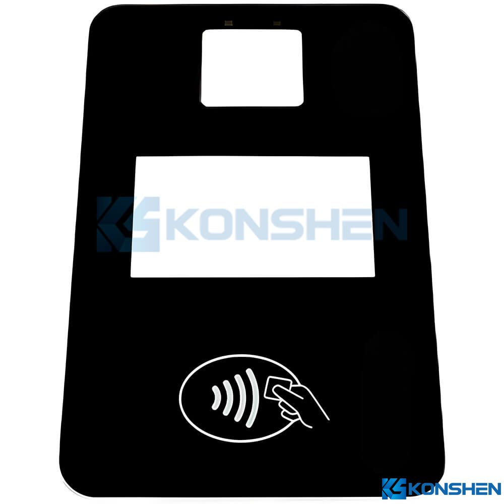 OEM 2mm upscale toughened display cover glass for smart touch device