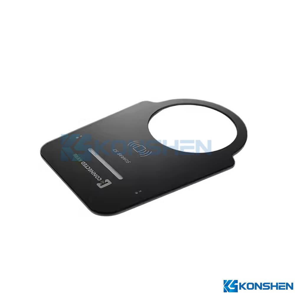 ODM 1.1mm Ultra-Thin Printed Glass Panel for Smart Devices with Holes Drilling