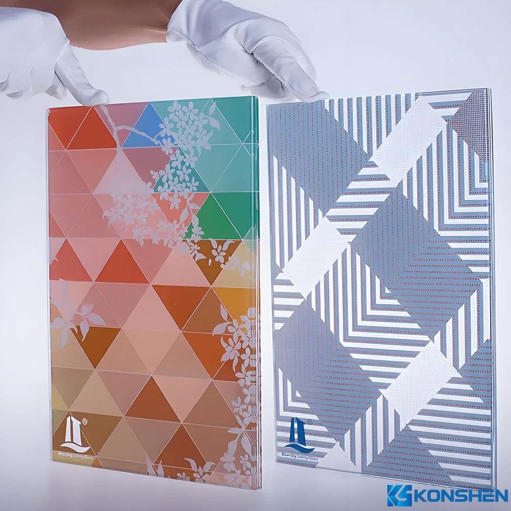 Customizable 3mm digital UV printing Tempered Glass