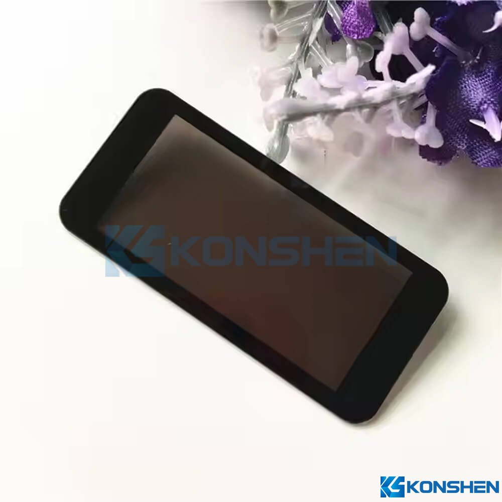 OEM 0.33mm Ultra Thin Diplay Cover Glass Panel with Semi Transparent Printing