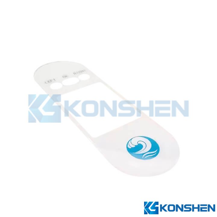 Custom 1.1mm Silk Screen Printed Tempered Glass Elevator Control Panel Cover Glass