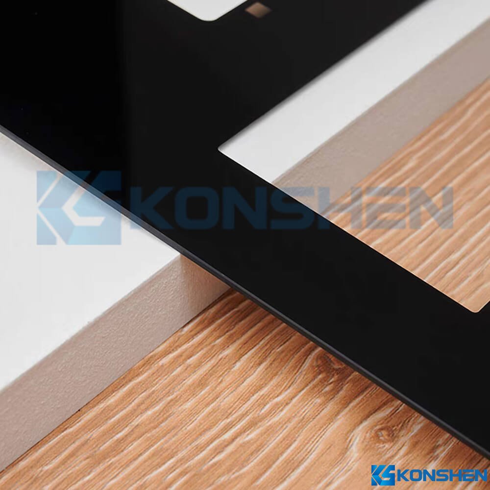 OEM 2mm upscale toughened display cover glass for smart touch device