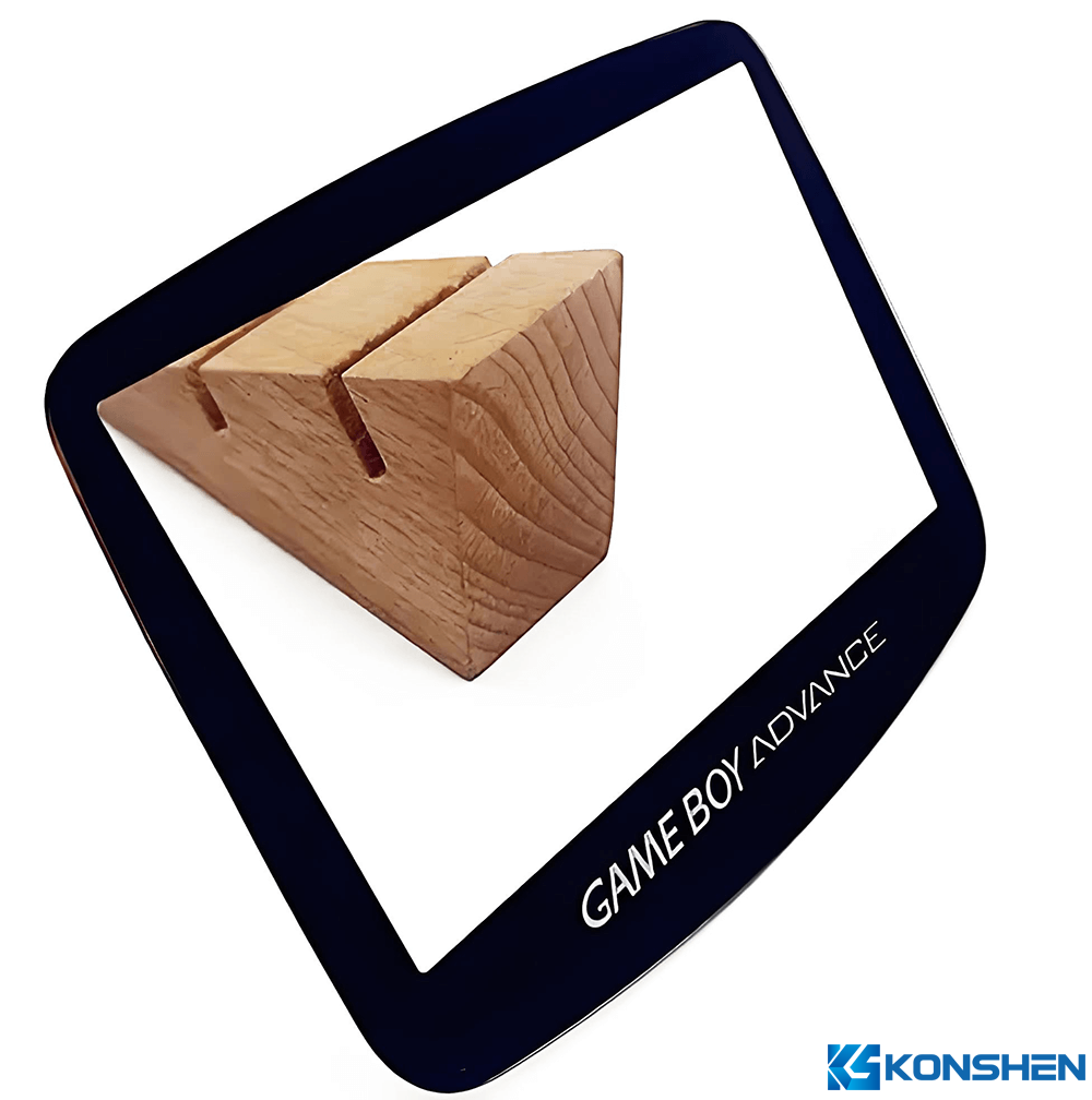 OEM 1mm Chemical Strengthened Silk Screen Printing Cover Glass