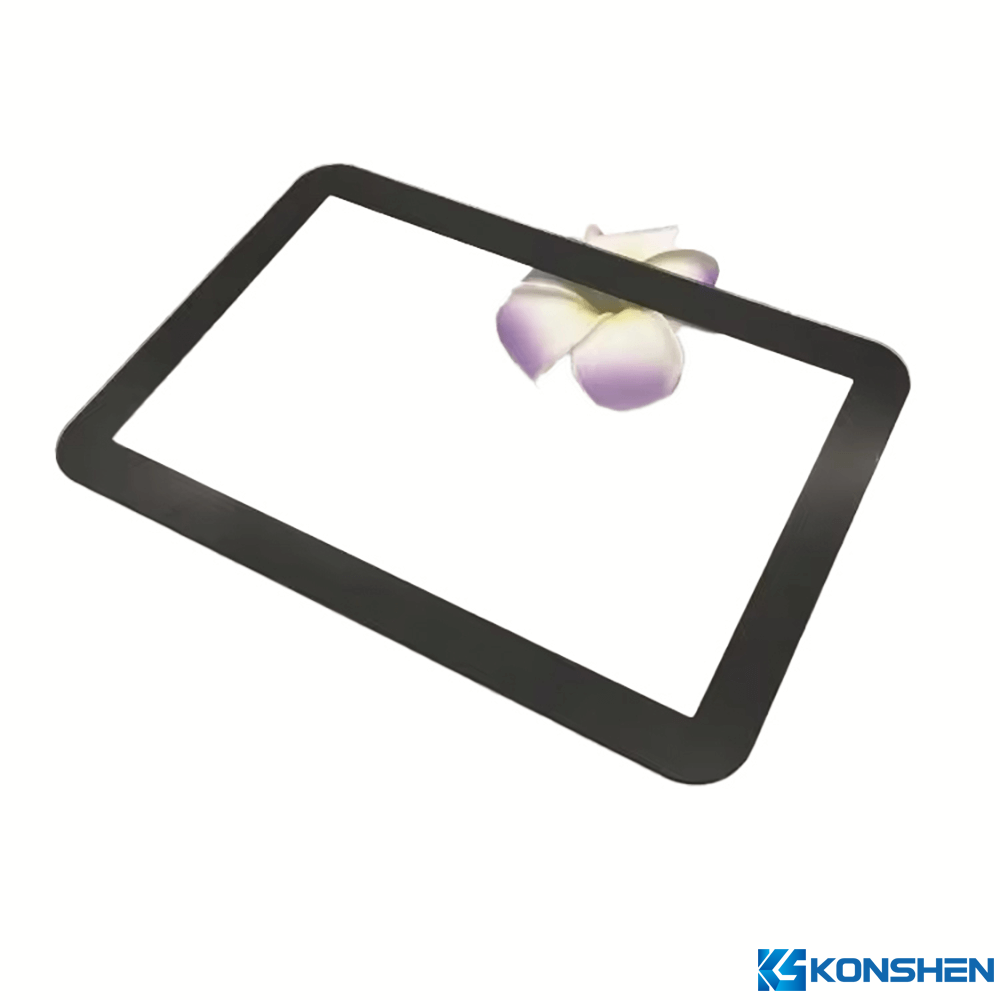 OEM 1mm Chemical Strengthened Silk Screen Printing Cover Glass