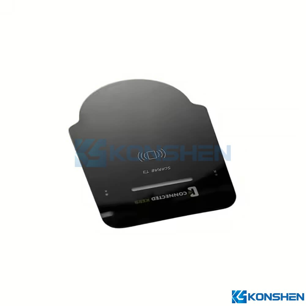 ODM 1.1mm Ultra-Thin Printed Glass Panel for Smart Devices with Holes Drilling