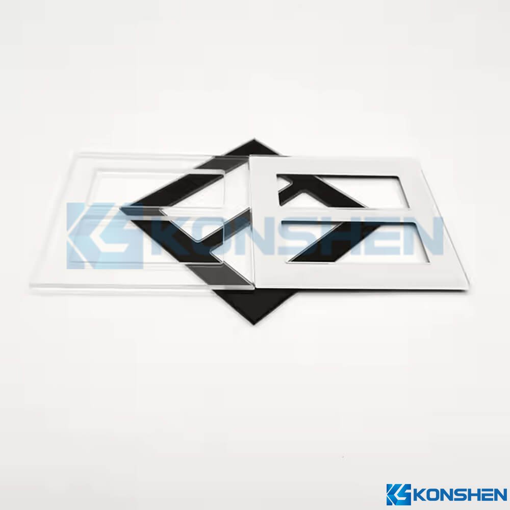 2mm Physical Tempered  Socket Light Switch Panel Glass with Silkscreen Printing