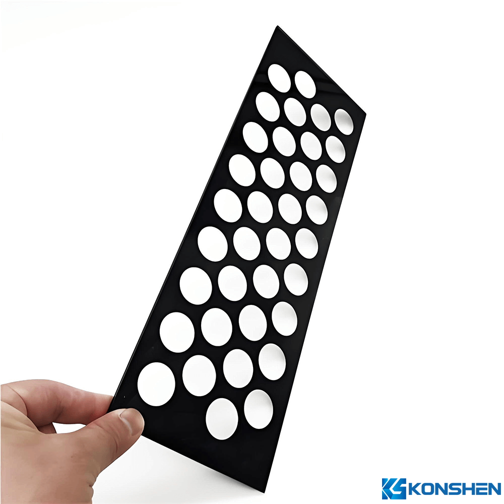 3mm Physically Tempered Cover Glass Panel with Flexible Printing for LED Lighting